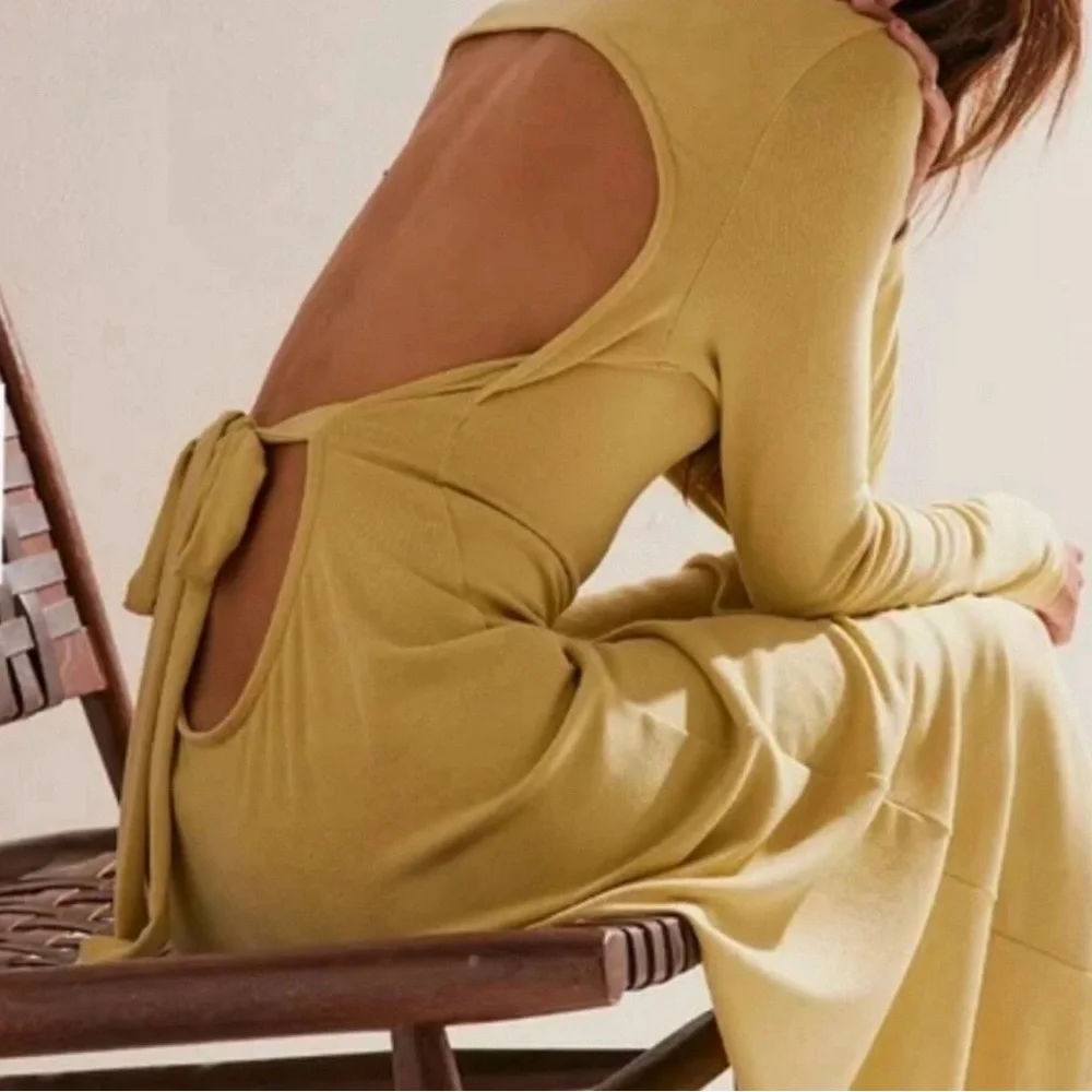 Free People Open Back Dress - Picture 2 of 4